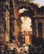 ROBERT, Hubert Roman Ruins painting